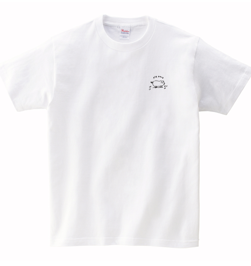 ①PIGPARKロゴTシャツ